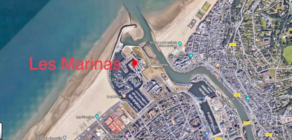 Les Marinas Port Deauville Exterior foto